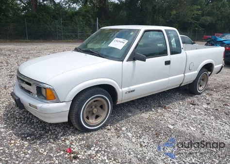 1997 Chevrolet S-10 Ls Fleetside из США, поврежденный, VIN 1GCCS19X1V8188601
